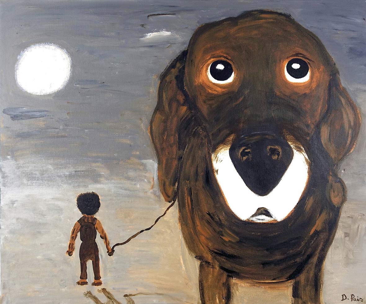 The Dog and the Moon